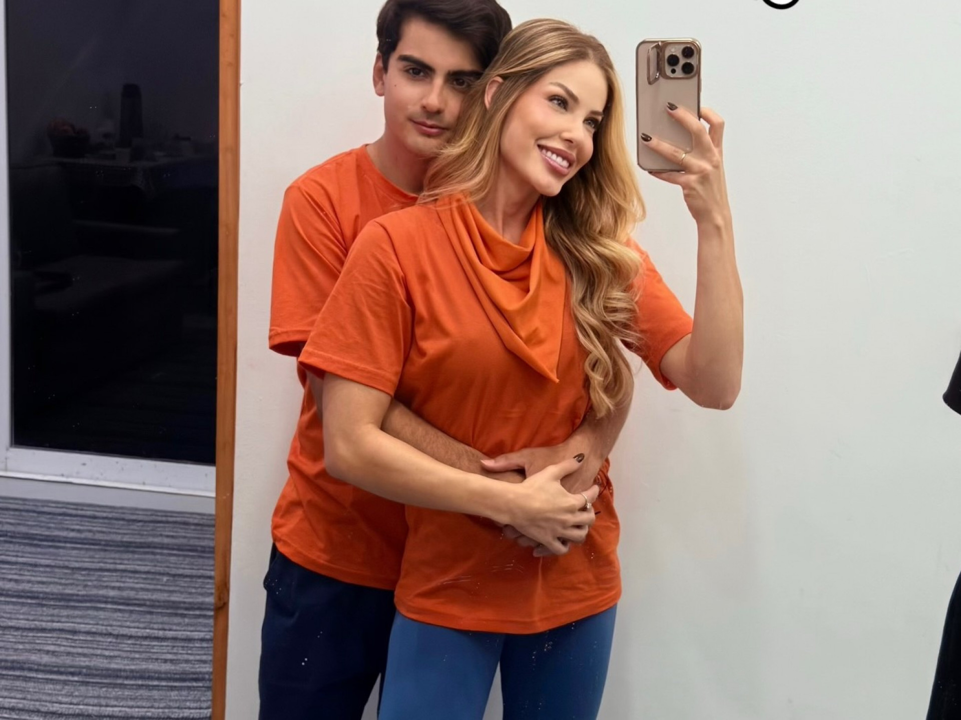 Saory Cardoso e Dudu Camargo - Reprodução / Instagram