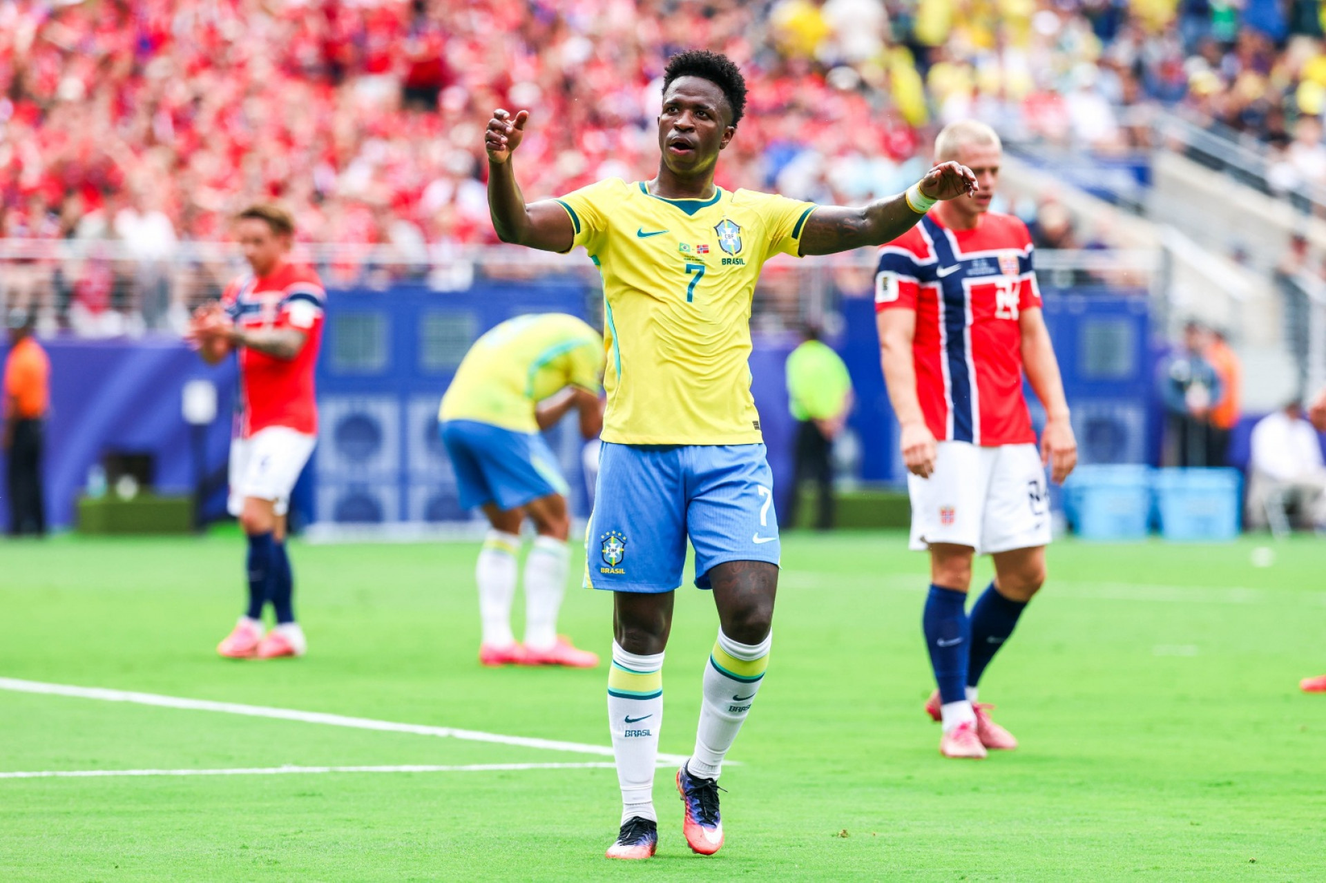 Brasil foi eliminado para a Noruega - WilliangVolcov/Parceiro/Agência O Dia