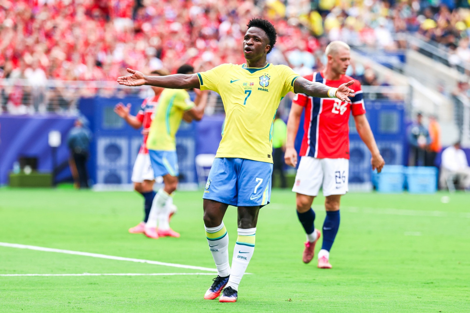 Brasil foi eliminado para a Noruega - WilliangVolcov/Parceiro/Agência O Dia