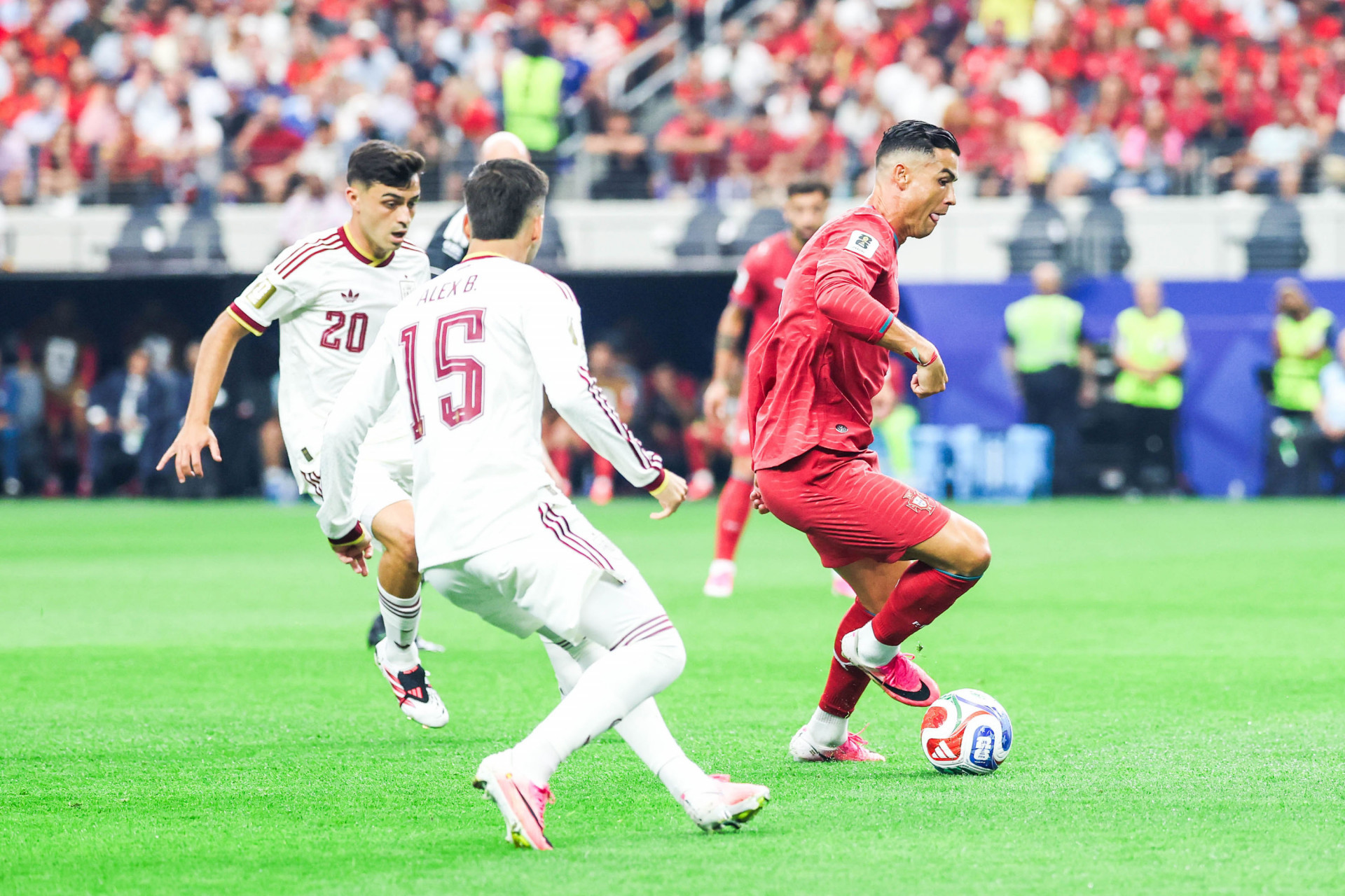 Portugal e Espanha se enfrentaram nas oitavas de final da Copa do Mundo - William Volcov/Parceiro/Agência O Dia