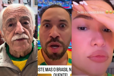 Famosos lamentam eliminação do Brasil na Copa: 'Poderia ser diferente'