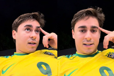 Nikolas elogia Neymar e alfineta Lula: 'Só quero mandar se ferrar'