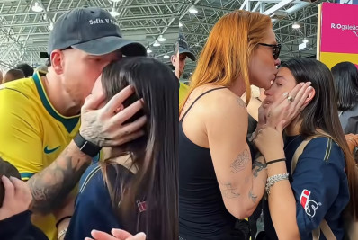 Ferrugem se emociona ao se despedir da filha antes de intercâmbio; vídeo 