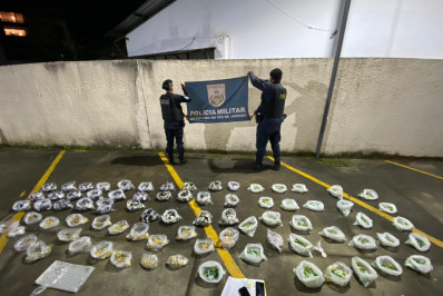 PM prende homem e apreende mais de 6 mil porções de drogas no Bingen