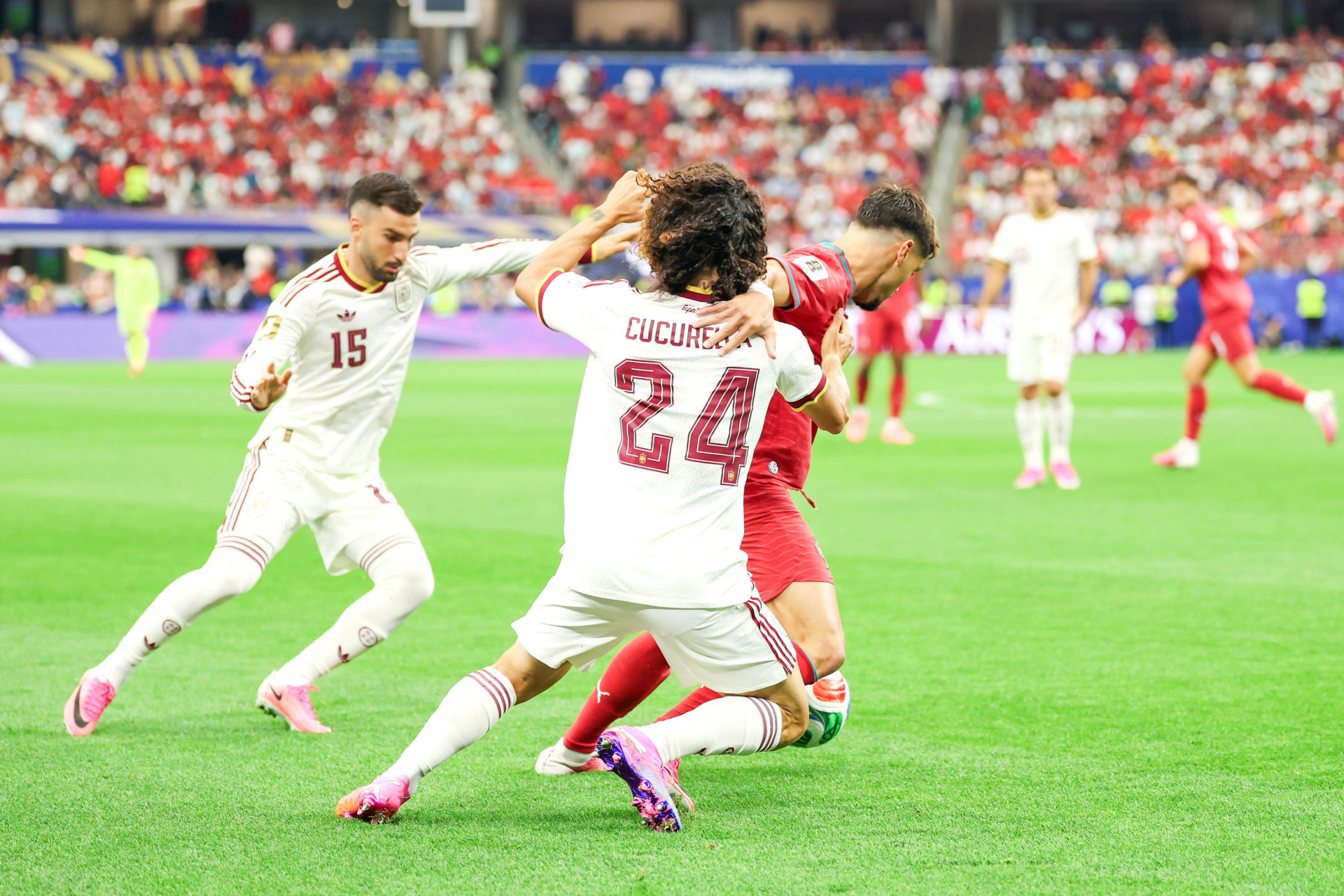 Portugal e Espanha se enfrentaram nas oitavas de final da Copa do Mundo - William Volcov/Parceiro/Agência O Dia