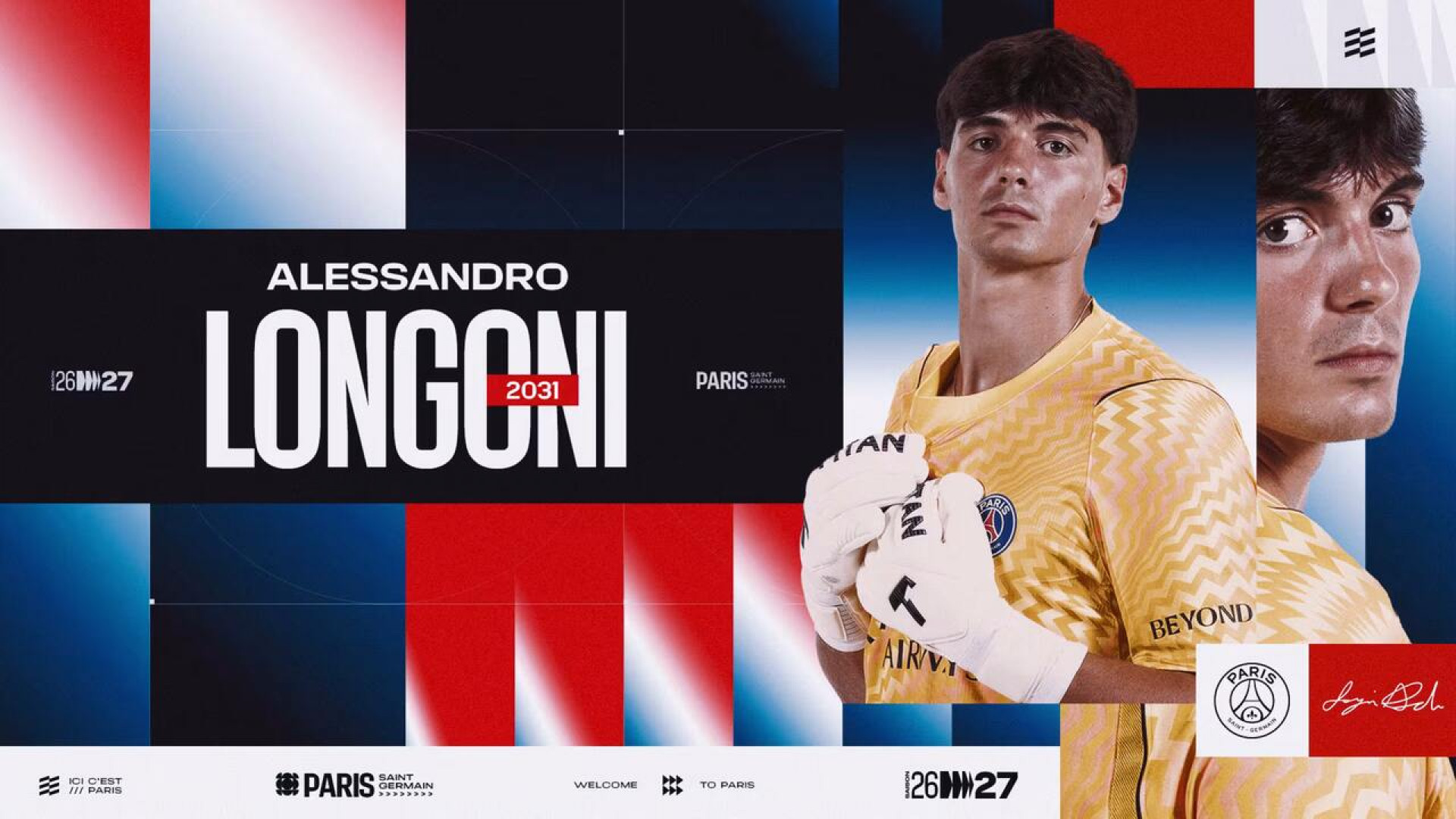 PSG anuncia contrata&ccedil;&atilde;o de goleiro destaque nas sele&ccedil;&otilde;es de base da It&aacute;lia
