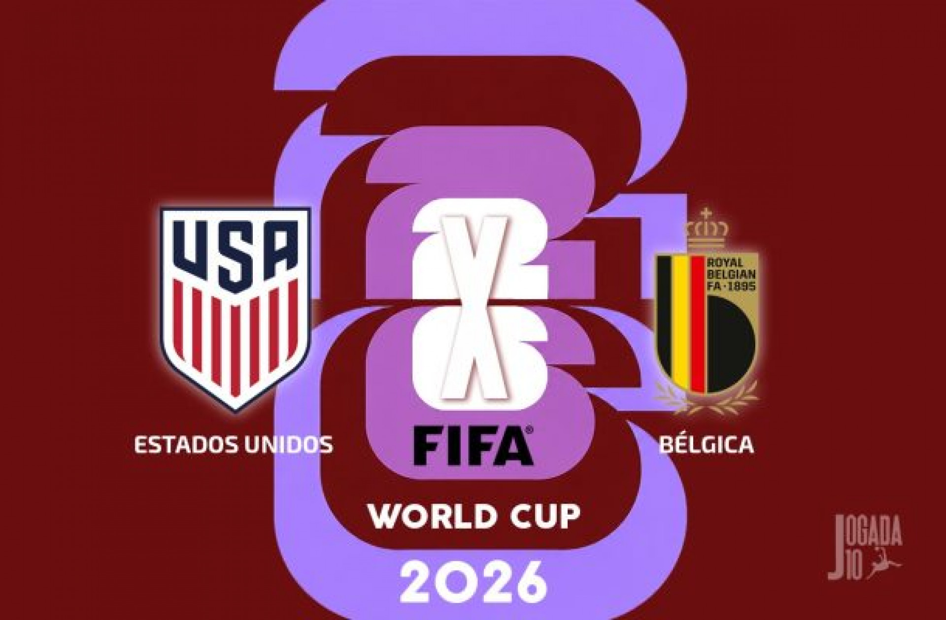 Estados Unidos x B&eacute;lgica, com coment&aacute;rios e estat&iacute;sticas a partir das 20h