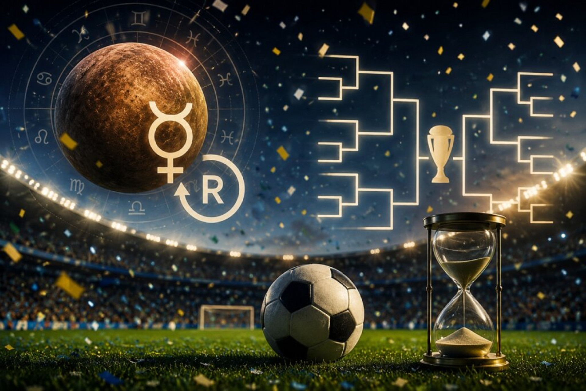 Merc&uacute;rio retr&oacute;grado no mata-mata da Copa 2026: viradas, p&ecirc;naltis e VAR