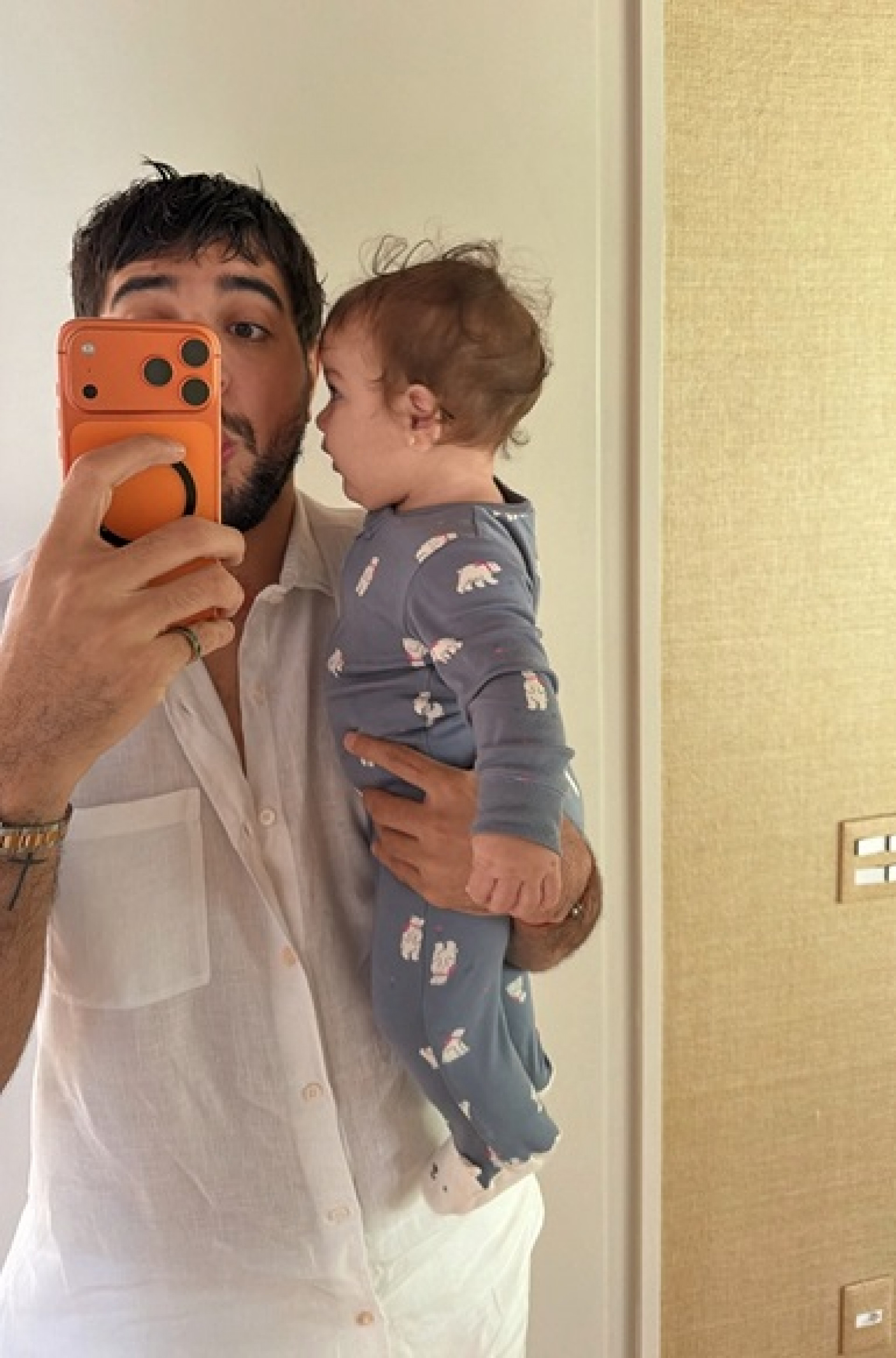 Nattan e a filha Zuza - Reprodução/Instagram