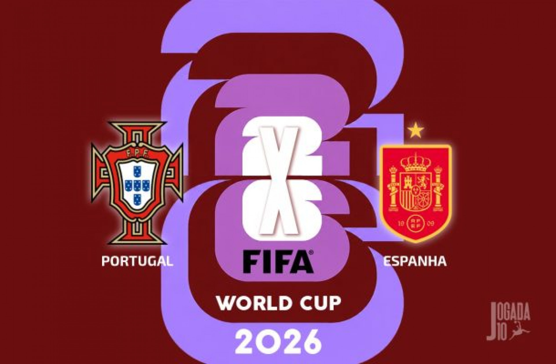 Portugal x Espanha, com coment&aacute;rios e estat&iacute;sticas a partir das 15h