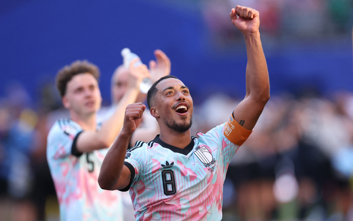 Tielemans celebra vitória da Bélgica sobre os Estados Unidos
