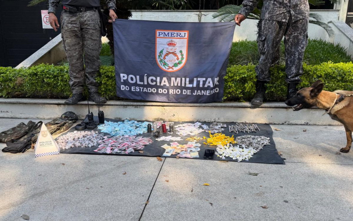 BAC localiza ponto de venda de drogas na Gardênia Azul
