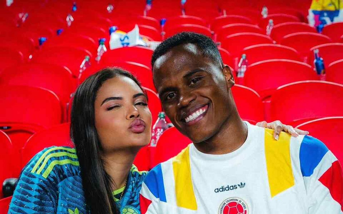 Filha de Jhon Arias acompanha todos os jogos da Col&ocirc;mbia e refor&ccedil;a fama de amuleto da sorte