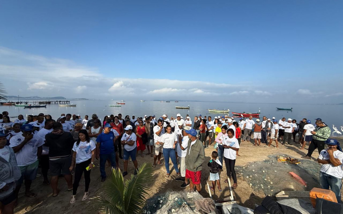 Projeto &Aacute;guas da Guanabara promove a&ccedil;&atilde;o de sa&uacute;de para pescadores em Mag&eacute; - Divulga&ccedil;&atilde;o