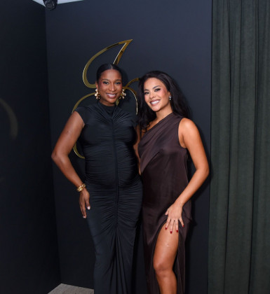 Famosas capricham nos looks para o Jantar Preto em São Paulo