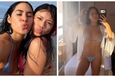 Isabelle viaja com a irmã após deixar o Boi Garantido: 'Abençoada'