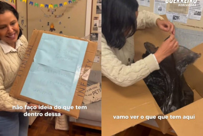 Vídeo: Vereadora recebe caixa com cachorro morto