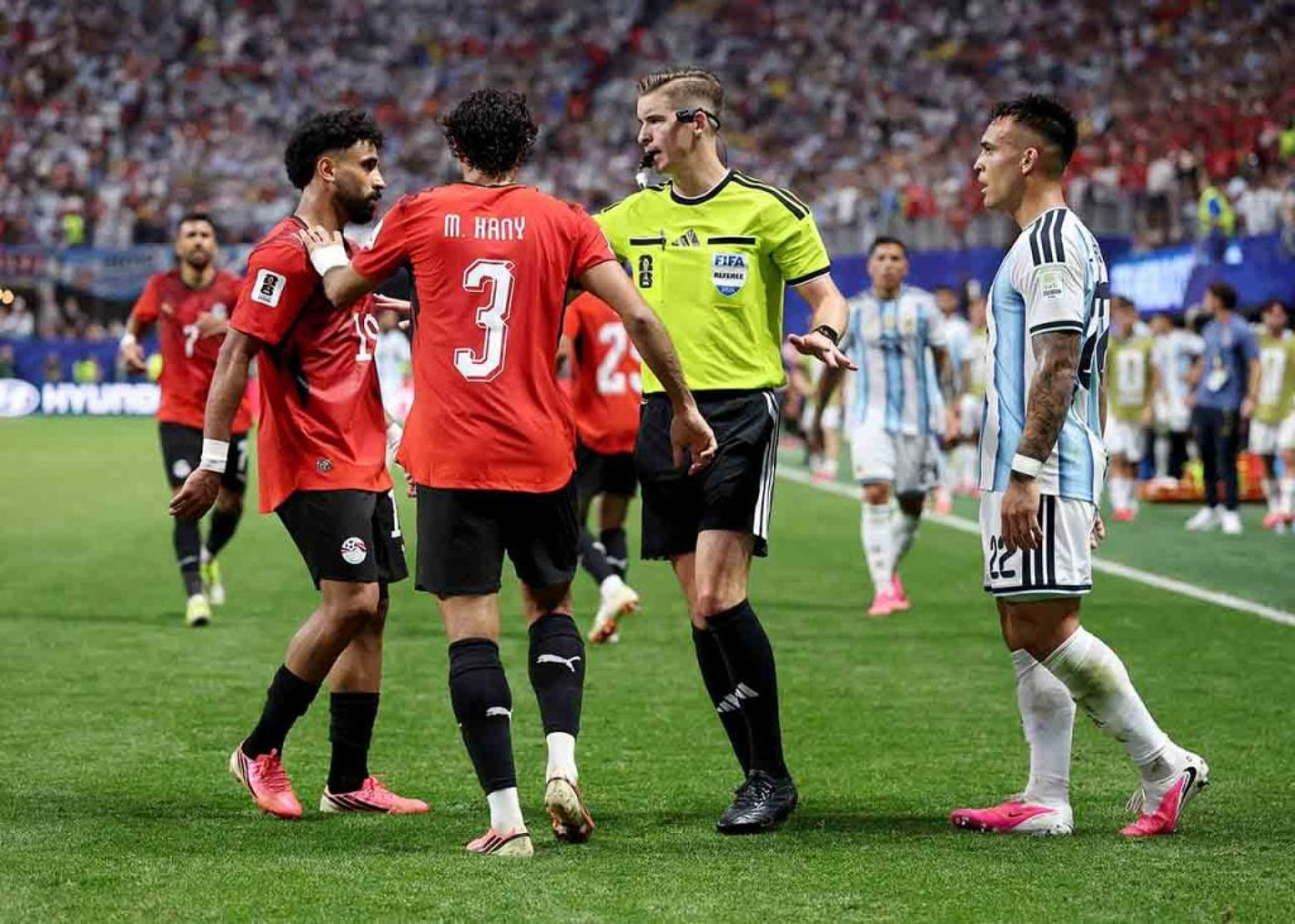 Egito aciona Fifa contra &aacute;rbitro ap&oacute;s elimina&ccedil;&atilde;o para Argentina