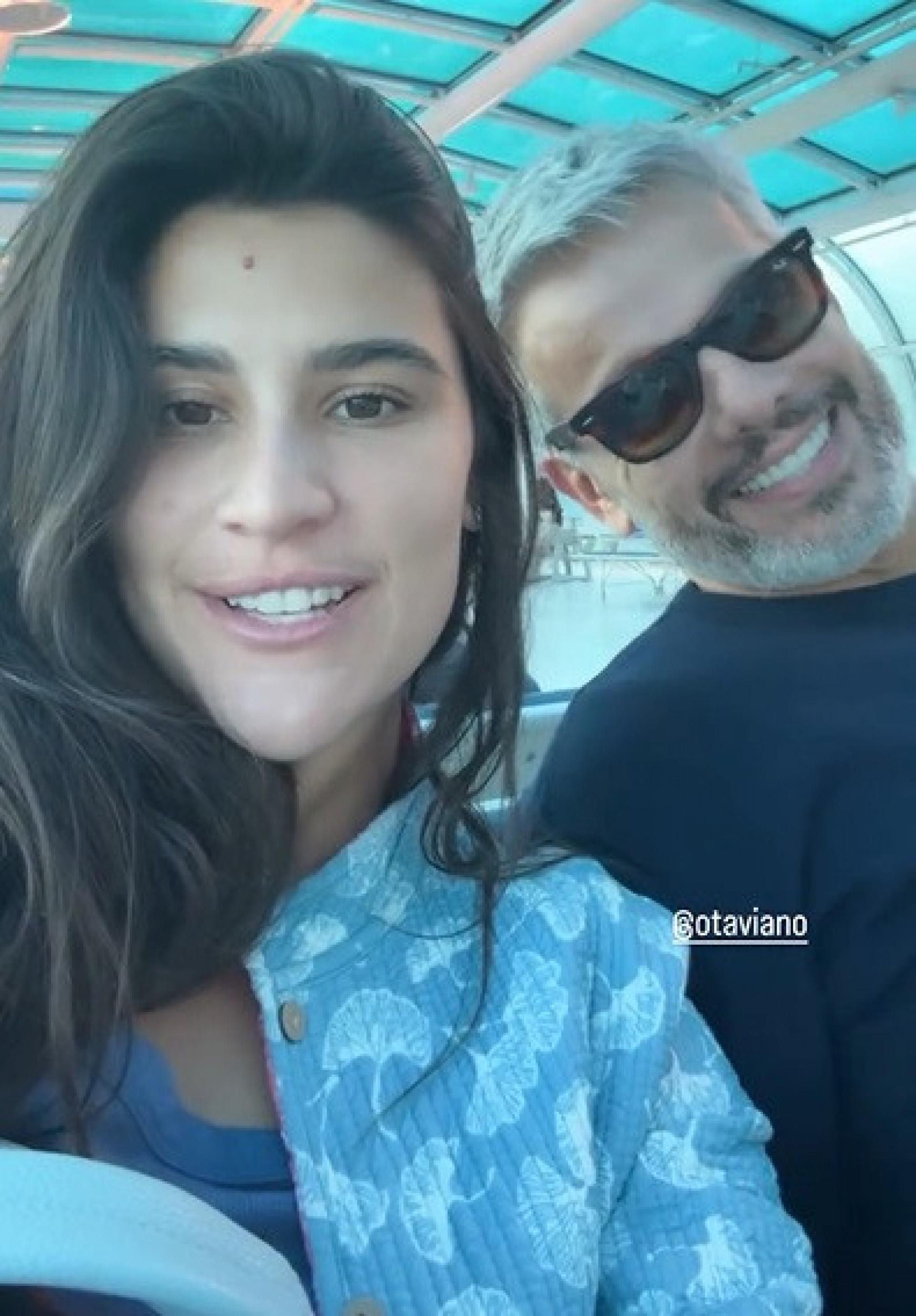 Giulia Costa e Otaviano Costa viajaram sozinhos pela primeira vez  - Reprodu&ccedil;&atilde;o/Instagram 