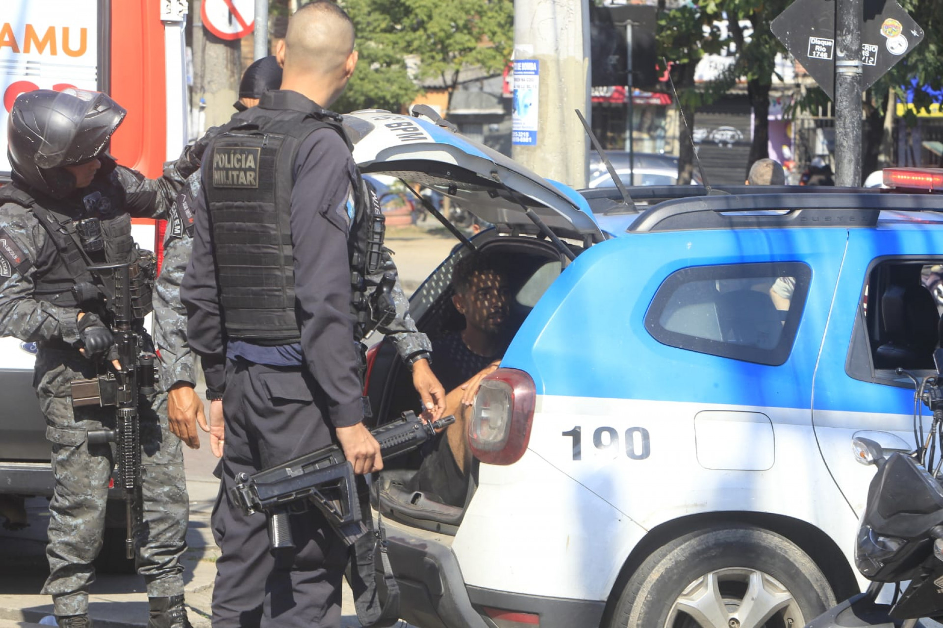 Policiais do 18º BPM (Jacarepaguá) atuam na Cidade de Deus - Reginaldo Pimenta / Agência O Dia