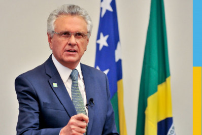 Pré-candidato a presidente, Ronaldo Caiado participa de encontro em Teresópolis