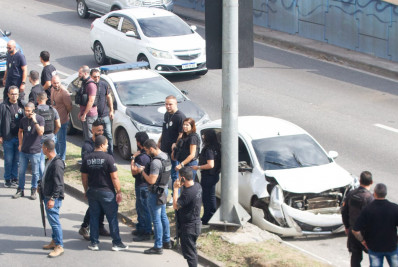 Policiais são baleados na Avenida Brasil, em Guadalupe