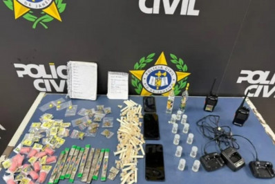 Operações da Polícia Civil prendem traficantes e um homem  pela Lei Maria da Penha em Angra