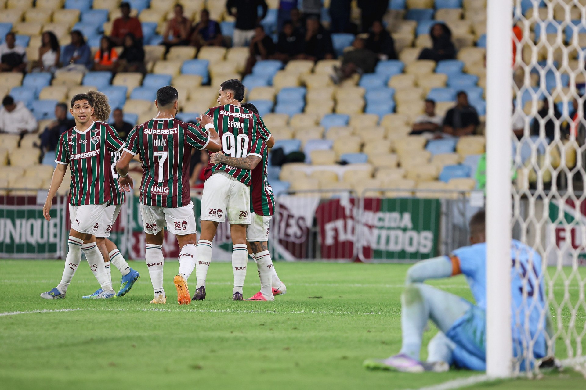 Fluminense enfrentou o Nova Iguaçu em amistoso, no Maracanã - Lucas Merçon / Fluminense FC