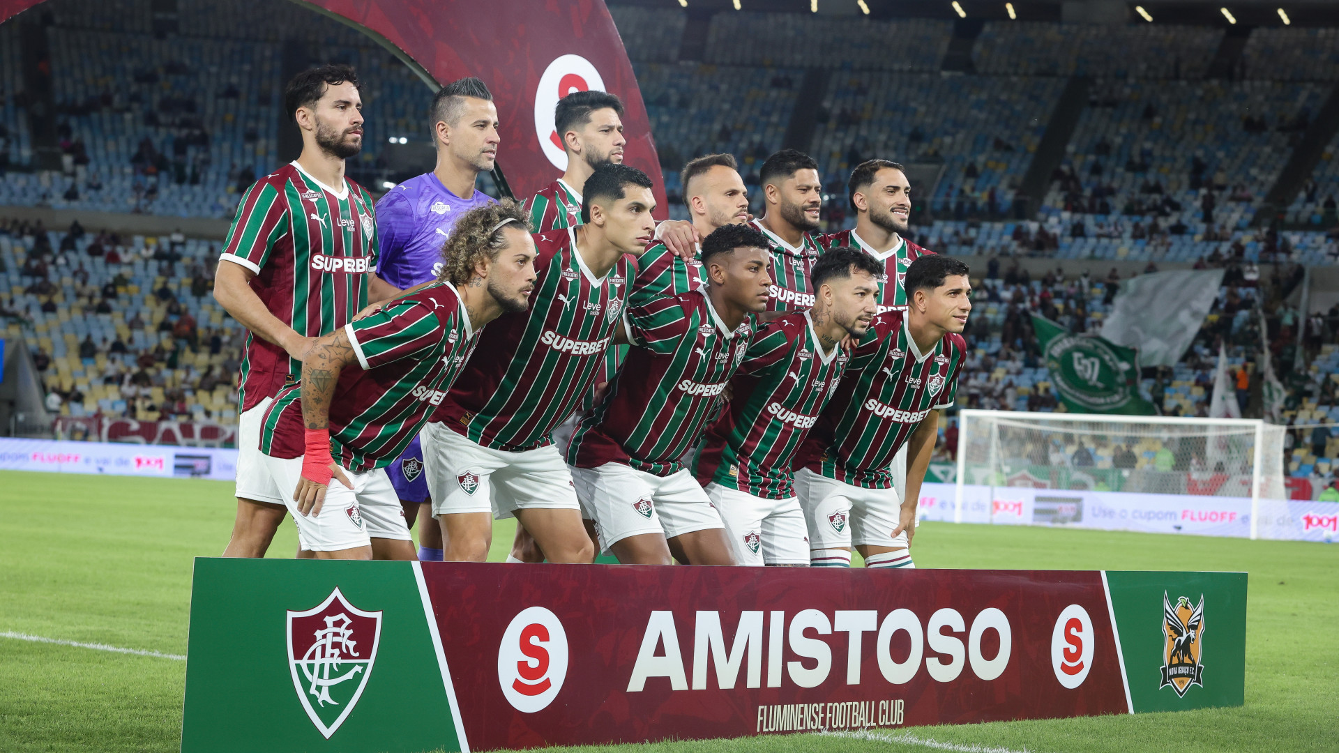 Fluminense enfrentou o Nova Iguaçu em amistoso, no Maracanã - Marcelo Gonçalves/Fluminense
