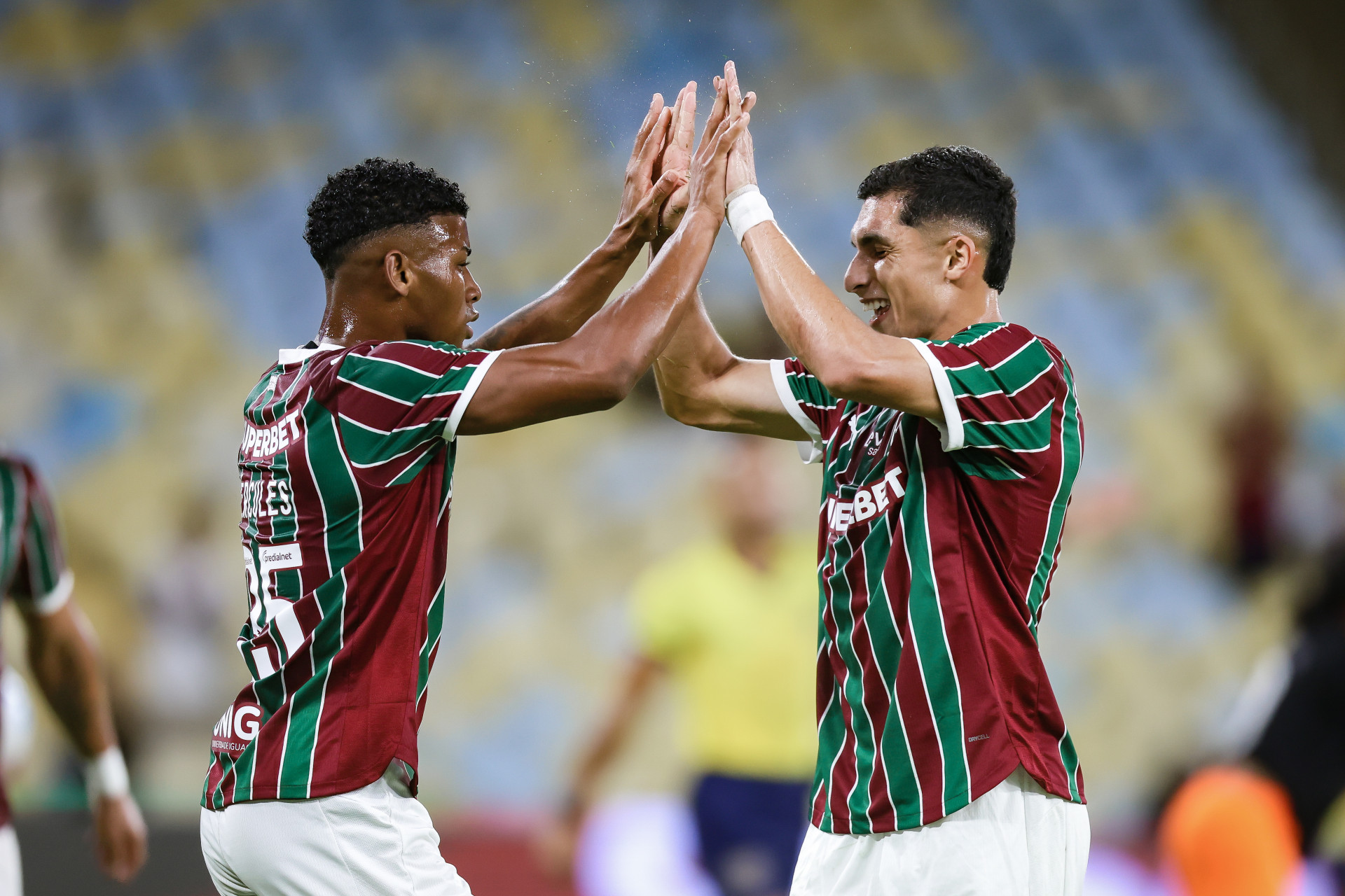 Hércules marcou para o Fluminense no amistoso contra o Nova Iguaçu - Marcelo Gonçalves/Fluminense