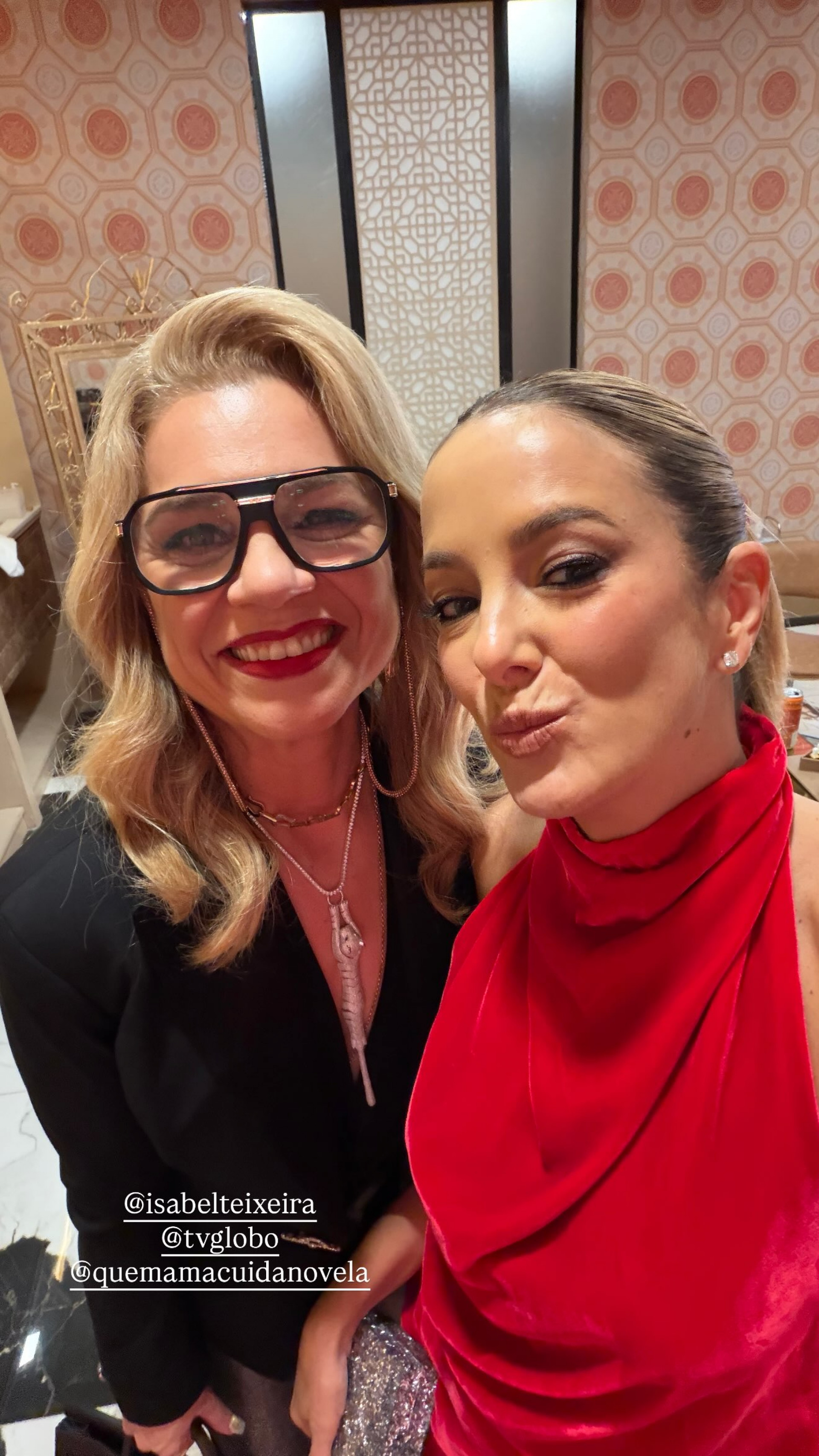 Isabel Teixeira e Ticiane Pinheiro - Reprodução do Instagram