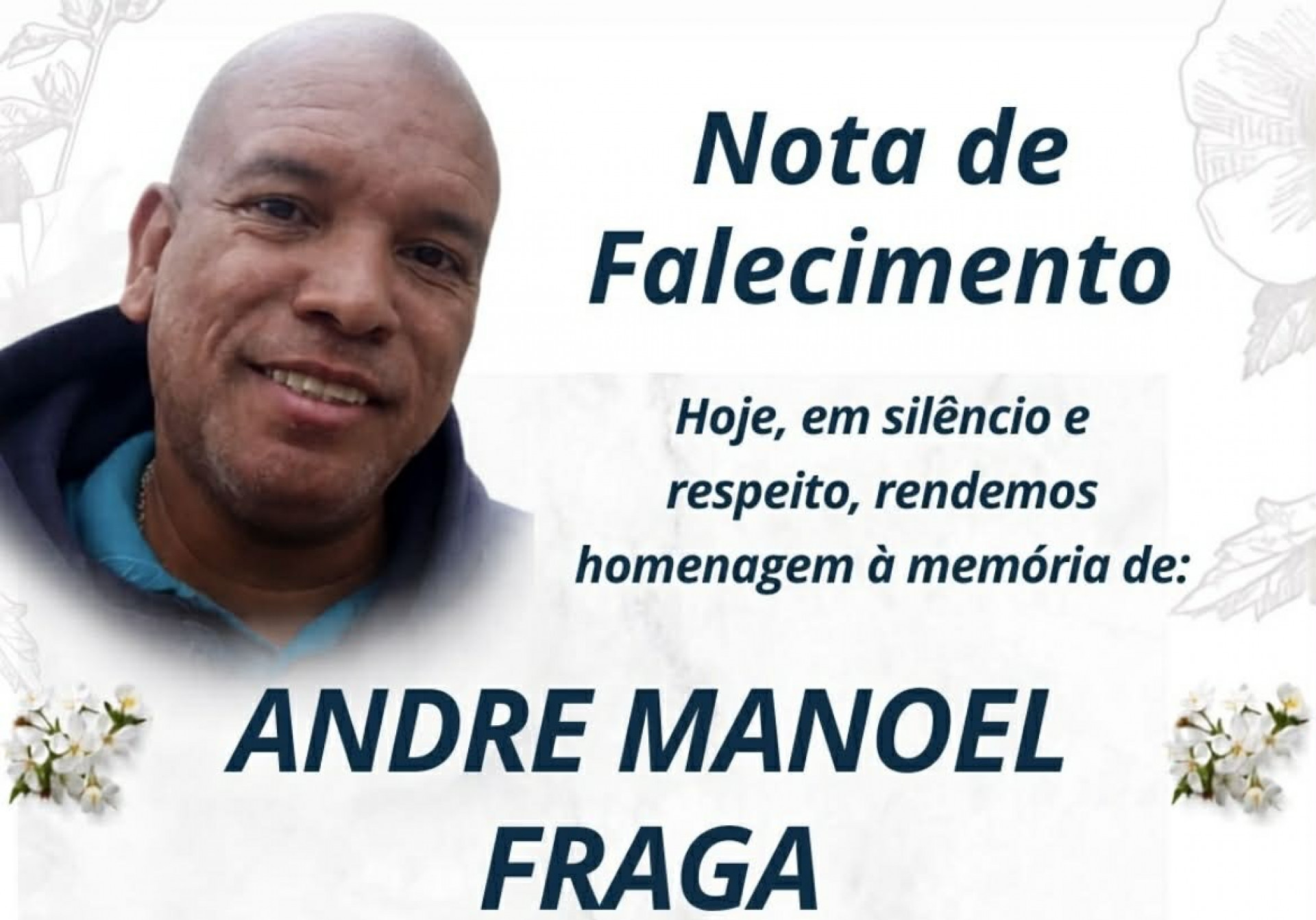 André Manoel Fraga trabalhava como comerciante - Reprodução