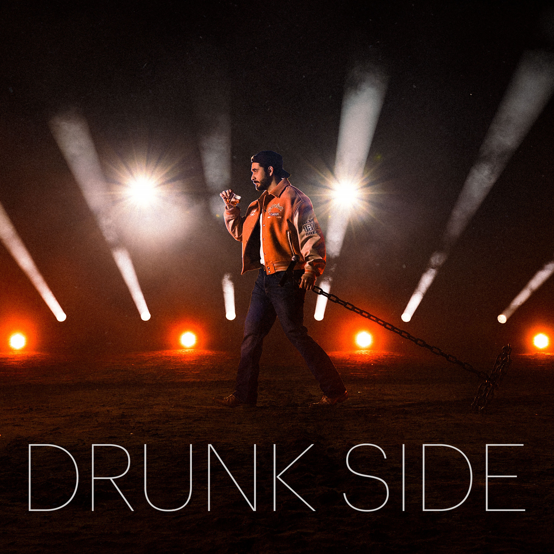 Capa do single 'Drunk Side', de Gustavo Mioto - Divulgação
