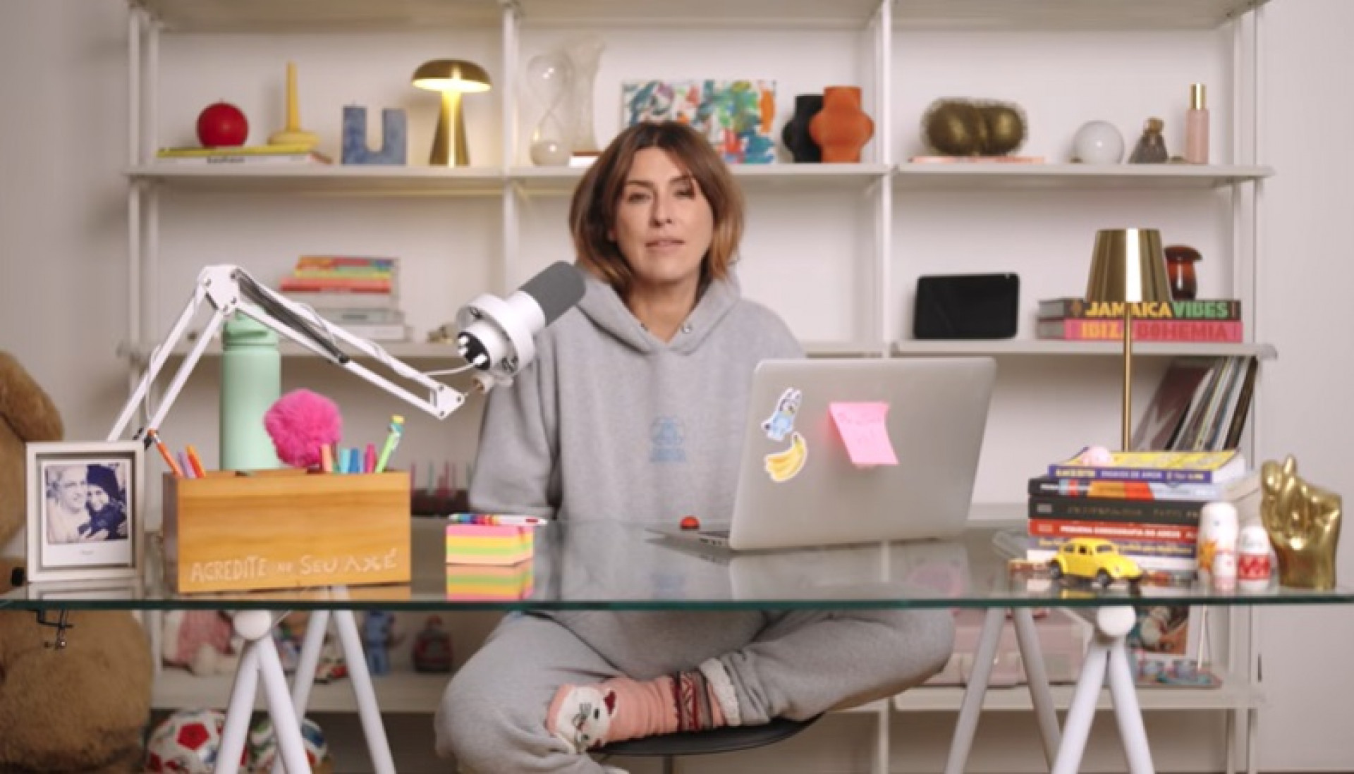 Fernanda Paes Leme relembrou experiência com caneta emagrecedora - Reprodução de vídeo