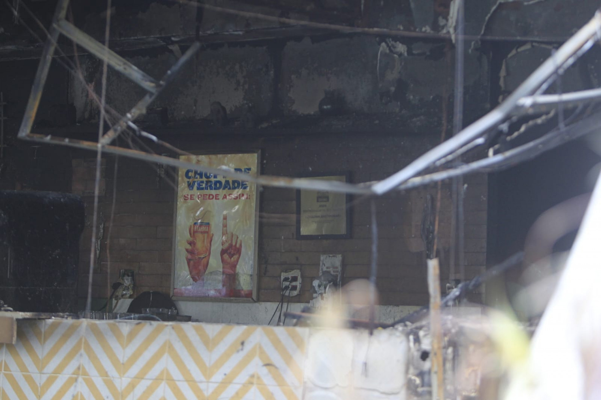 Exquina afirmou que o incêndio está sendo investigado - Reginaldo Pimenta / Agência O Dia