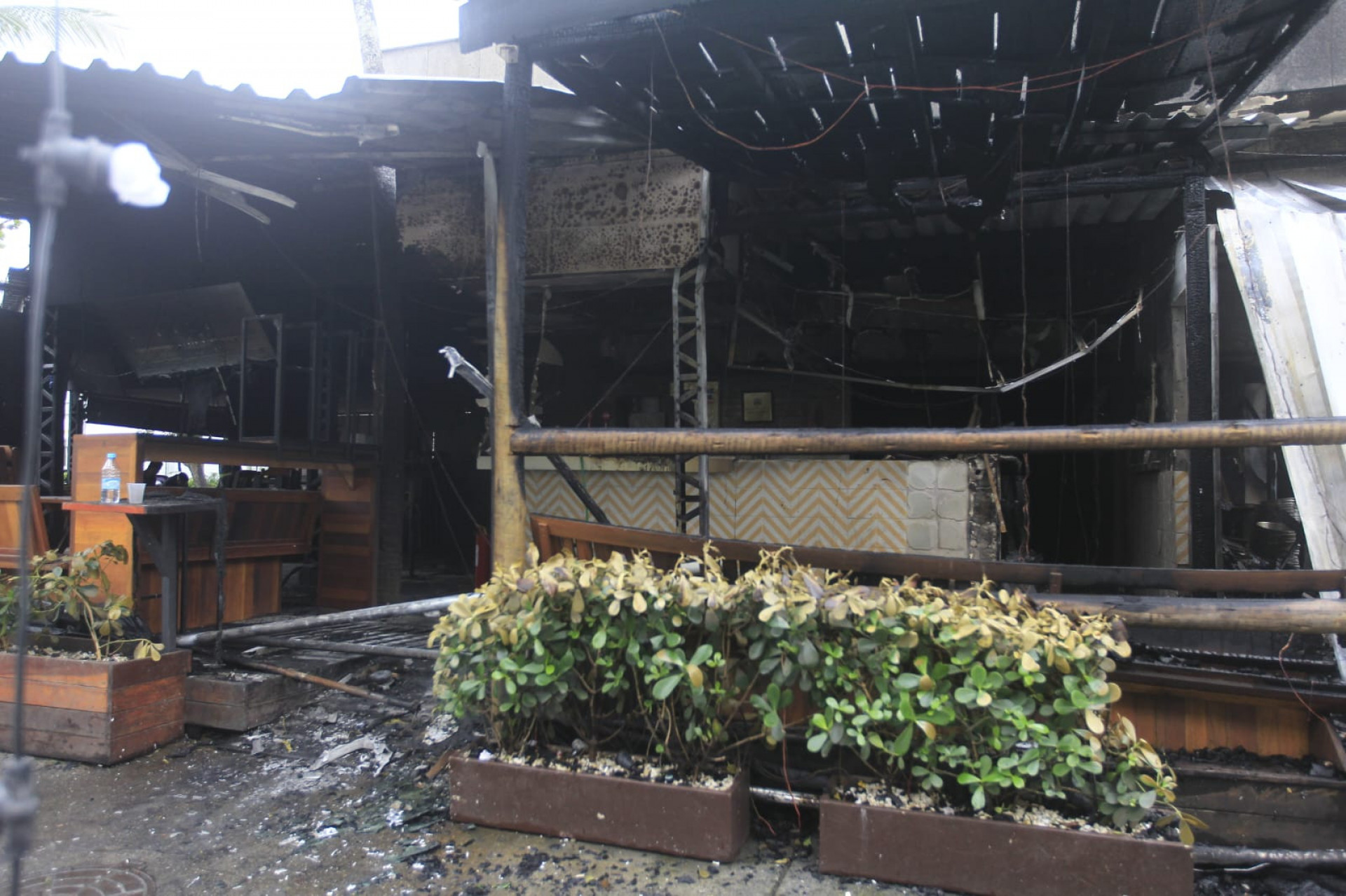 Exquina afirmou que o incêndio está sendo investigado - Reginaldo Pimenta / Agência O Dia