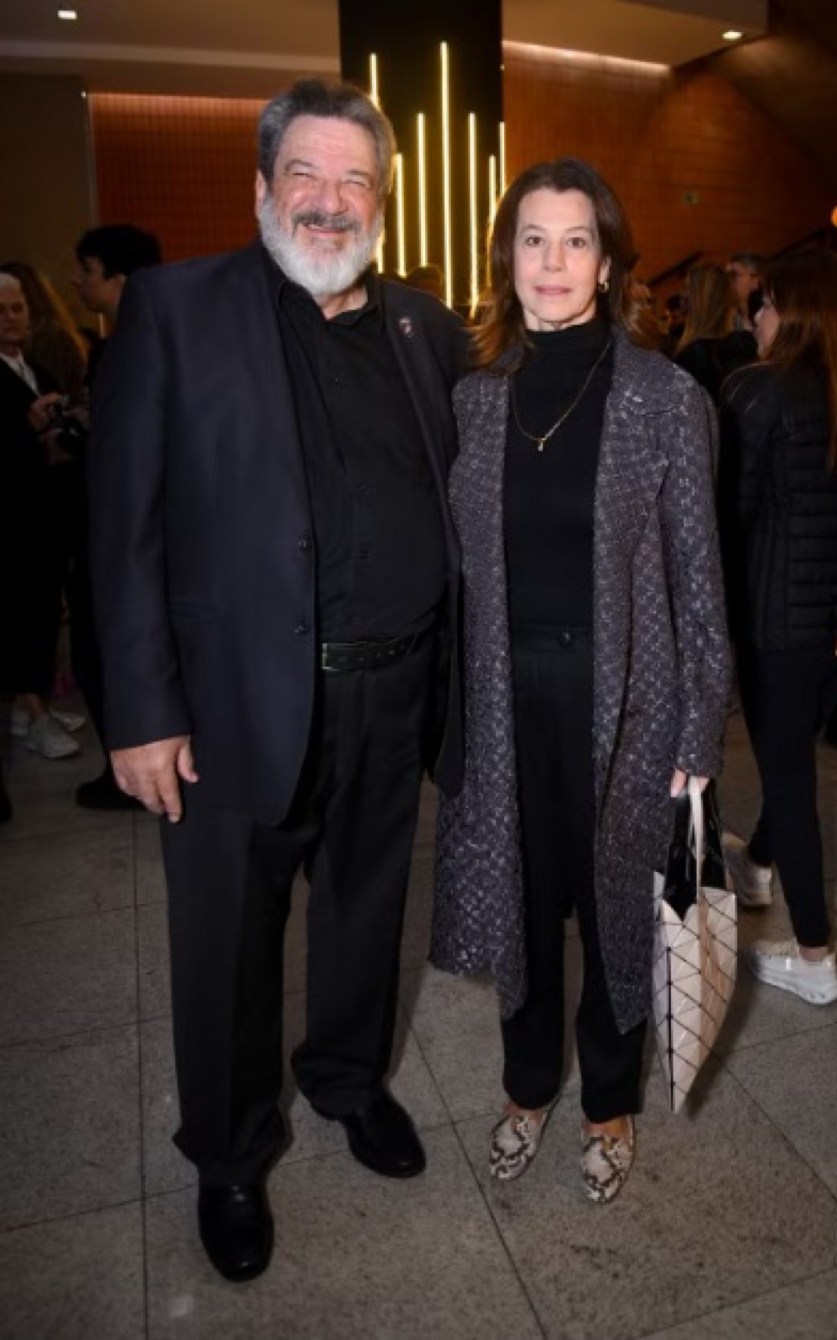 Mario Sérgio Cortella e a mulher