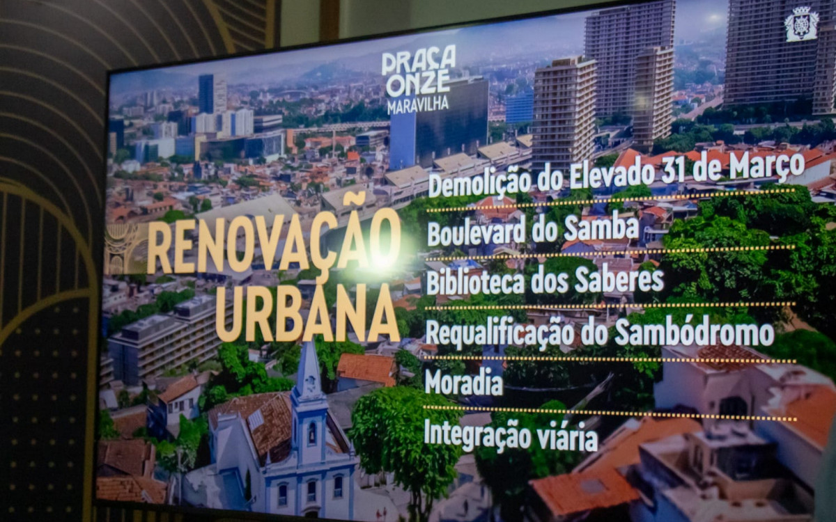Revitaliza&ccedil;&atilde;o do entorno da Pra&ccedil;a Onze, no Centro do Rio, prev&ecirc; renova&ccedil;&atilde;o urbana