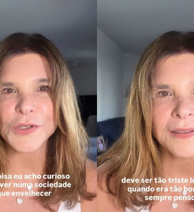 Em vídeo, Cristiana Oliveira desabafa <br>sobre etarismo