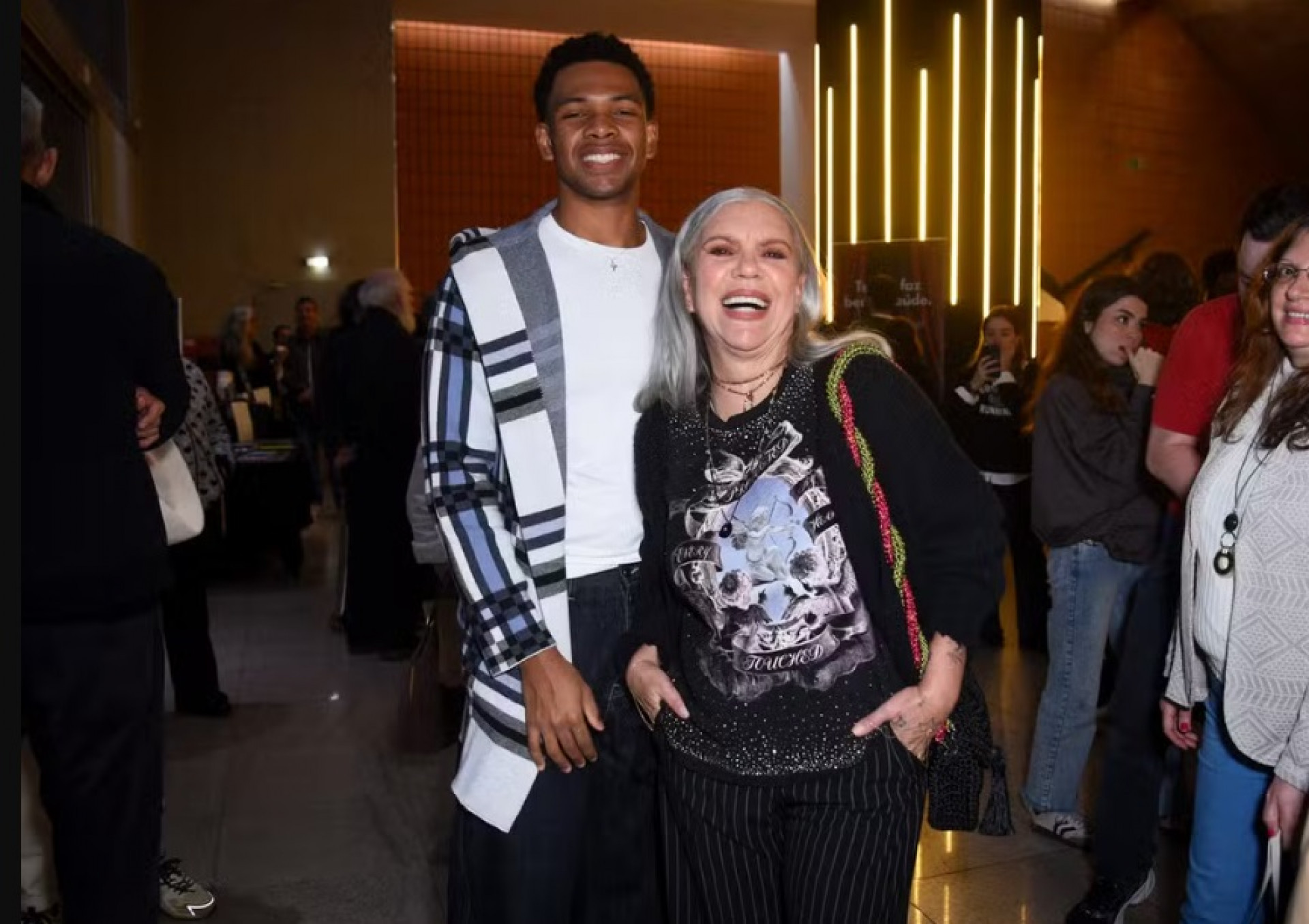Astrid Fontenelle e Gabriel - Andy Santana / Brazil News