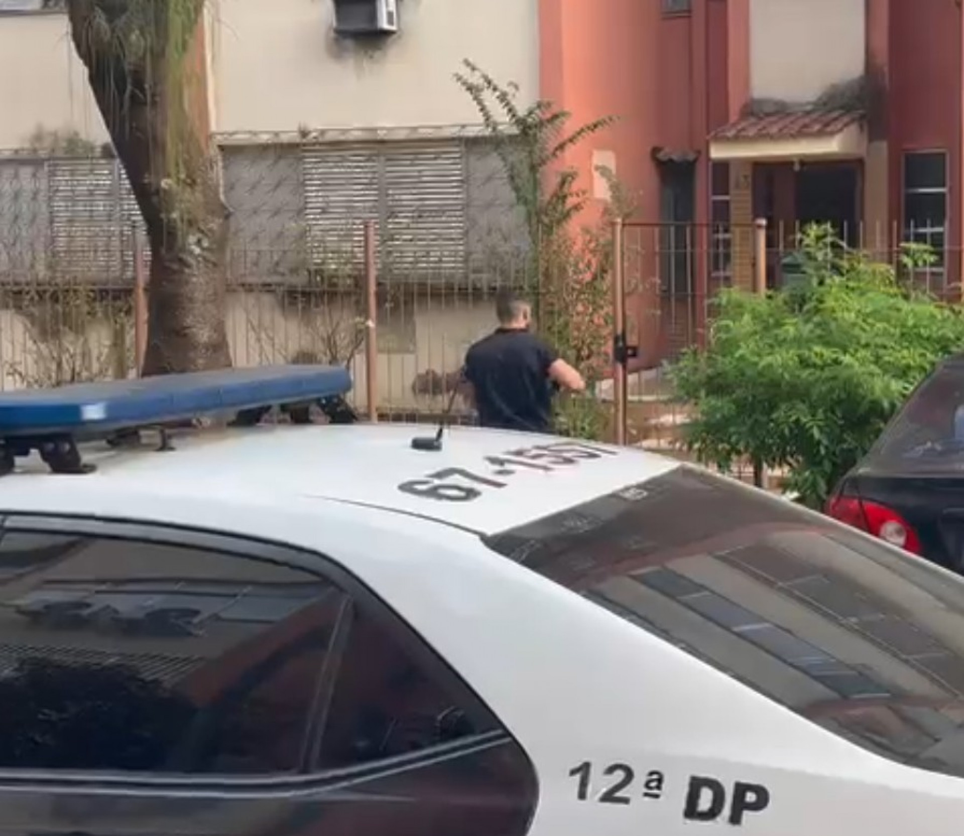 Agentes tentaram encontrar o suspeito em Botafogo e no Catumbi - Reprodução