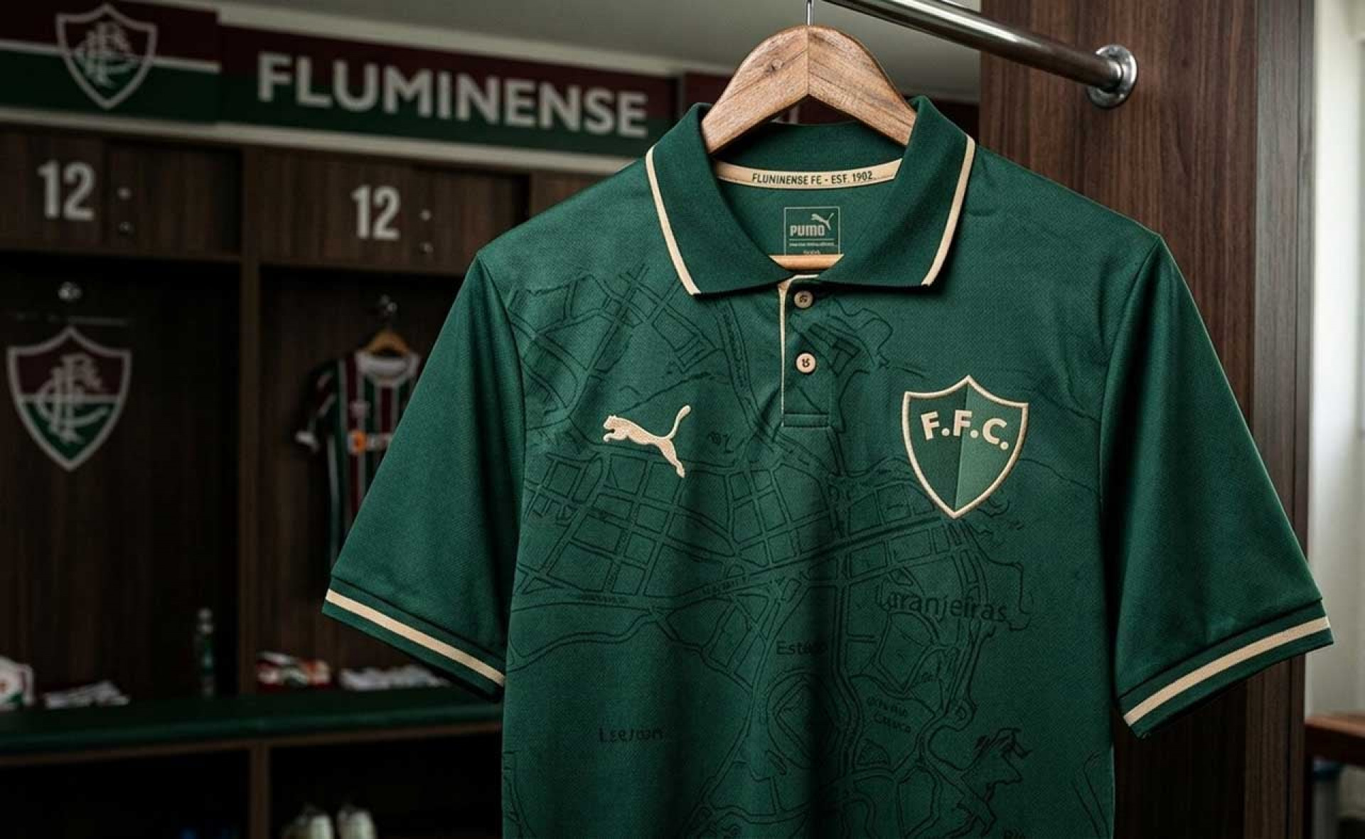 Fluminense ter&aacute; verde escuro como cor principal no novo terceiro uniforme