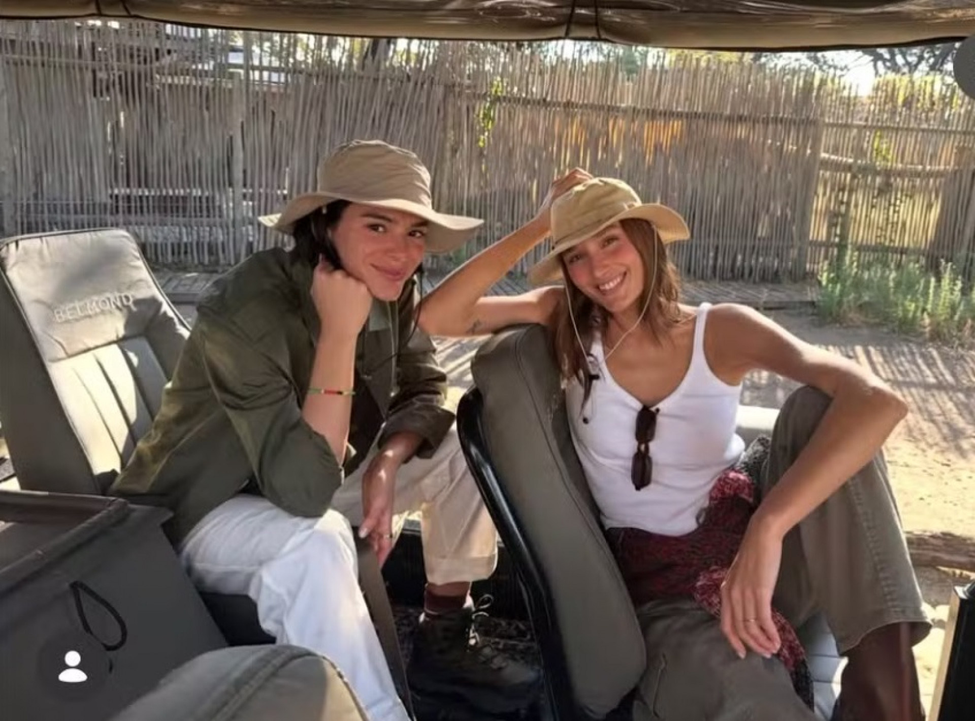 Sasha Meneghel compartilha fotos de safári com Bruna Marquezine na África - Reprodução Instagram