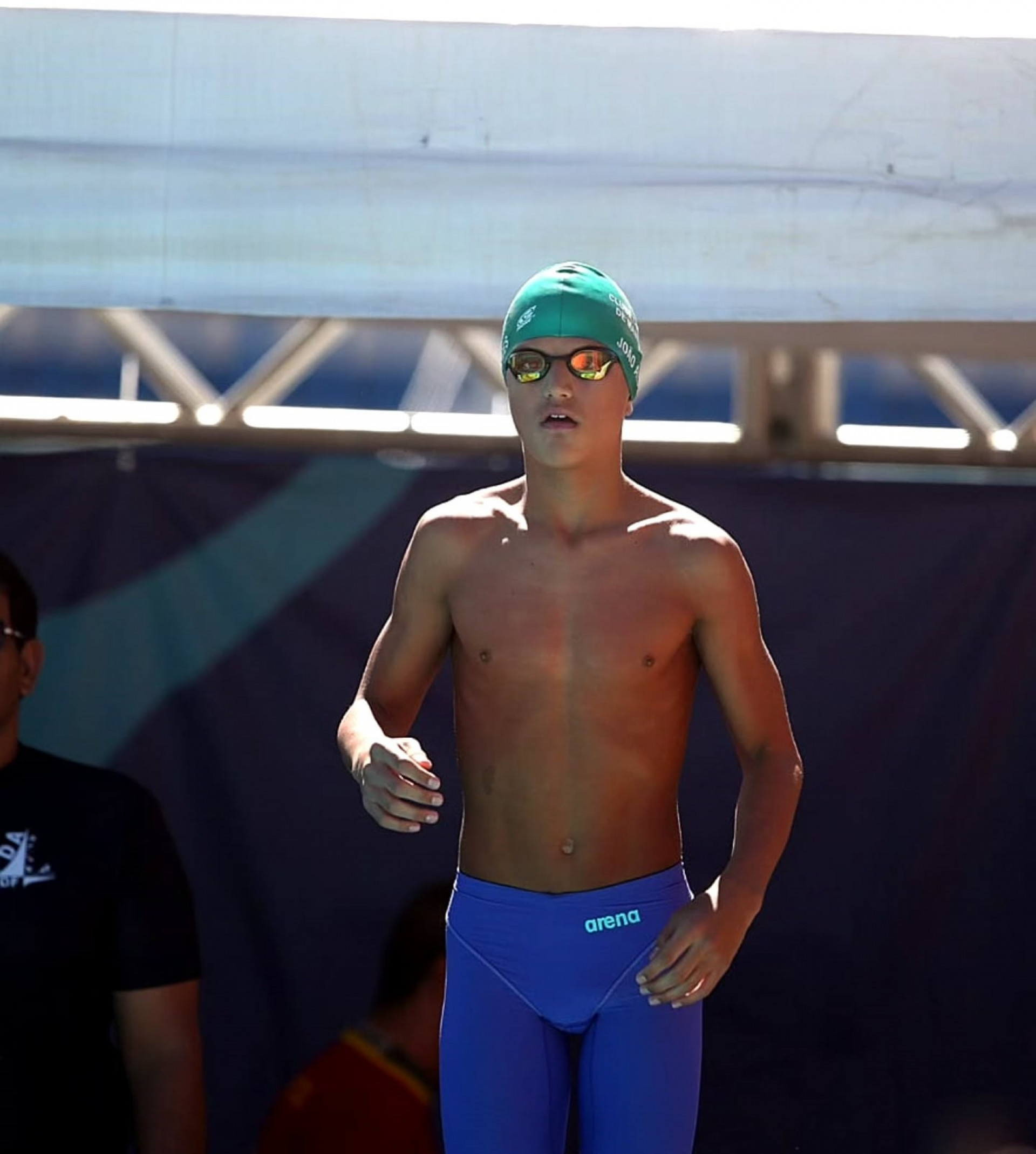 Jo&atilde;o Pedro revela&ccedil;&atilde;o na nata&ccedil;&atilde;o - Divulga&ccedil;&atilde;o/Atleta