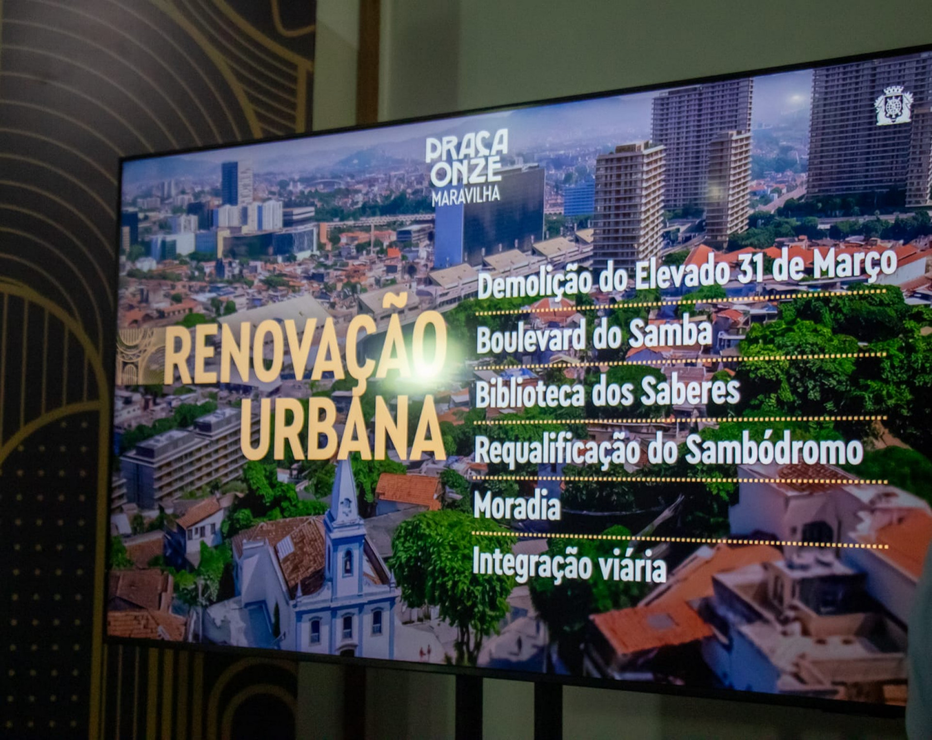 Revitalização do entorno da Praça Onze, no Centro do Rio, prevê renovação urbana - Érica Martin / Agência O DIA