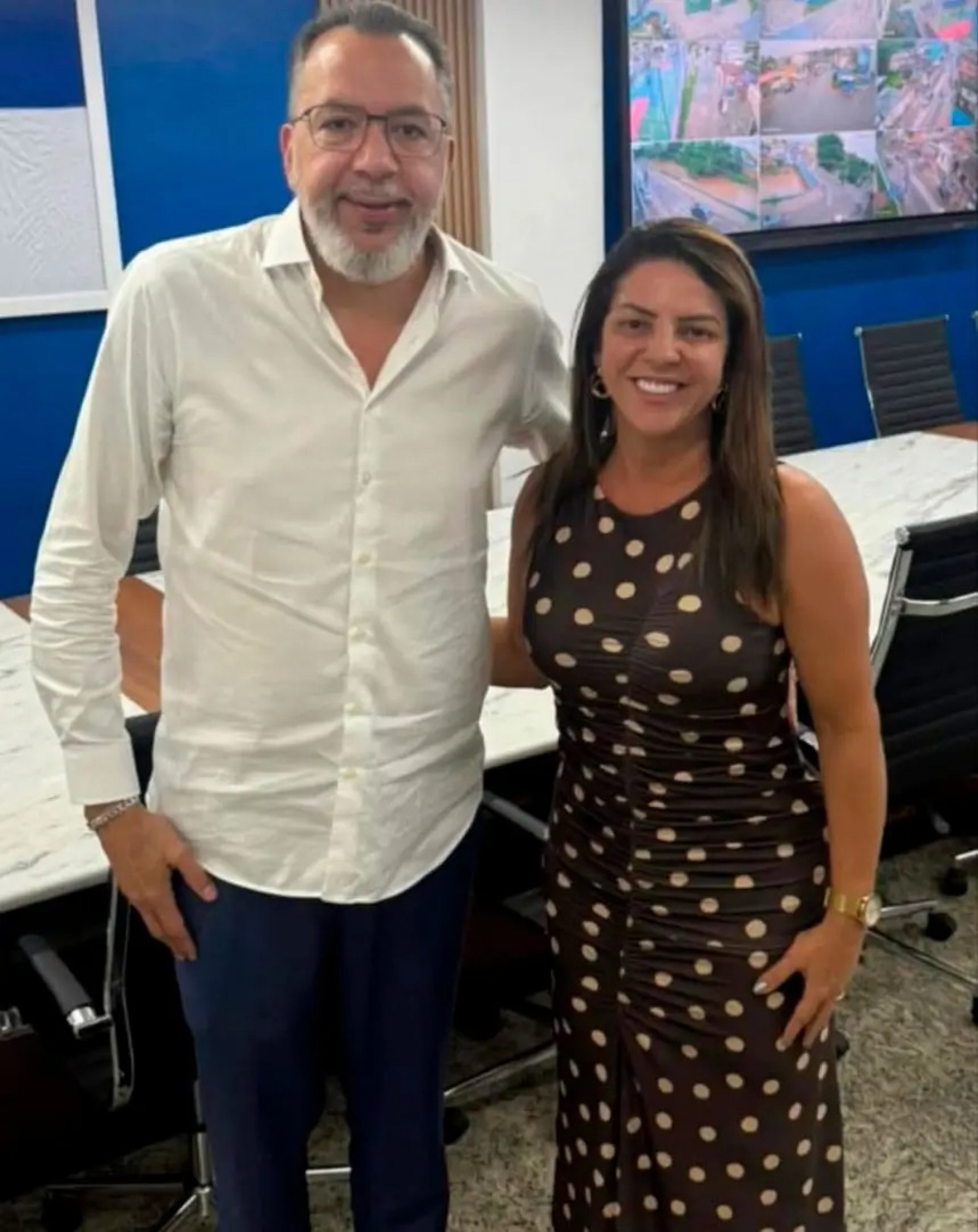 Marcio Canella e Penha Bernades - Foto: Reprodu&ccedil;&atilde;o
