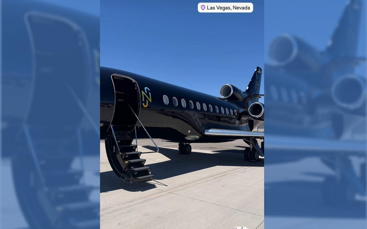 Em sil&ecirc;ncio ap&oacute;s Copa, Neymar compartilha foto rumo a Las Vegas