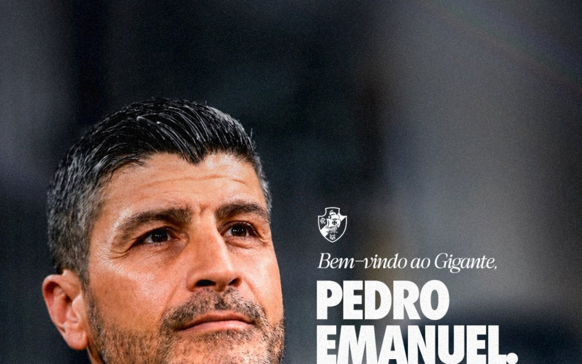Pedro Emanuel &eacute; o novo t&eacute;cnico do Vasco