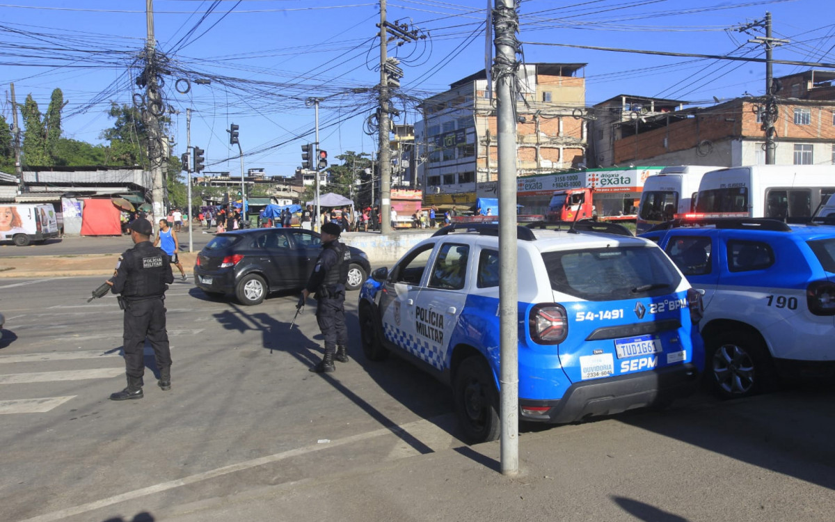 Polícia Militar reforçou o policiamento em Rio das Pedras, nesta sexta-feira