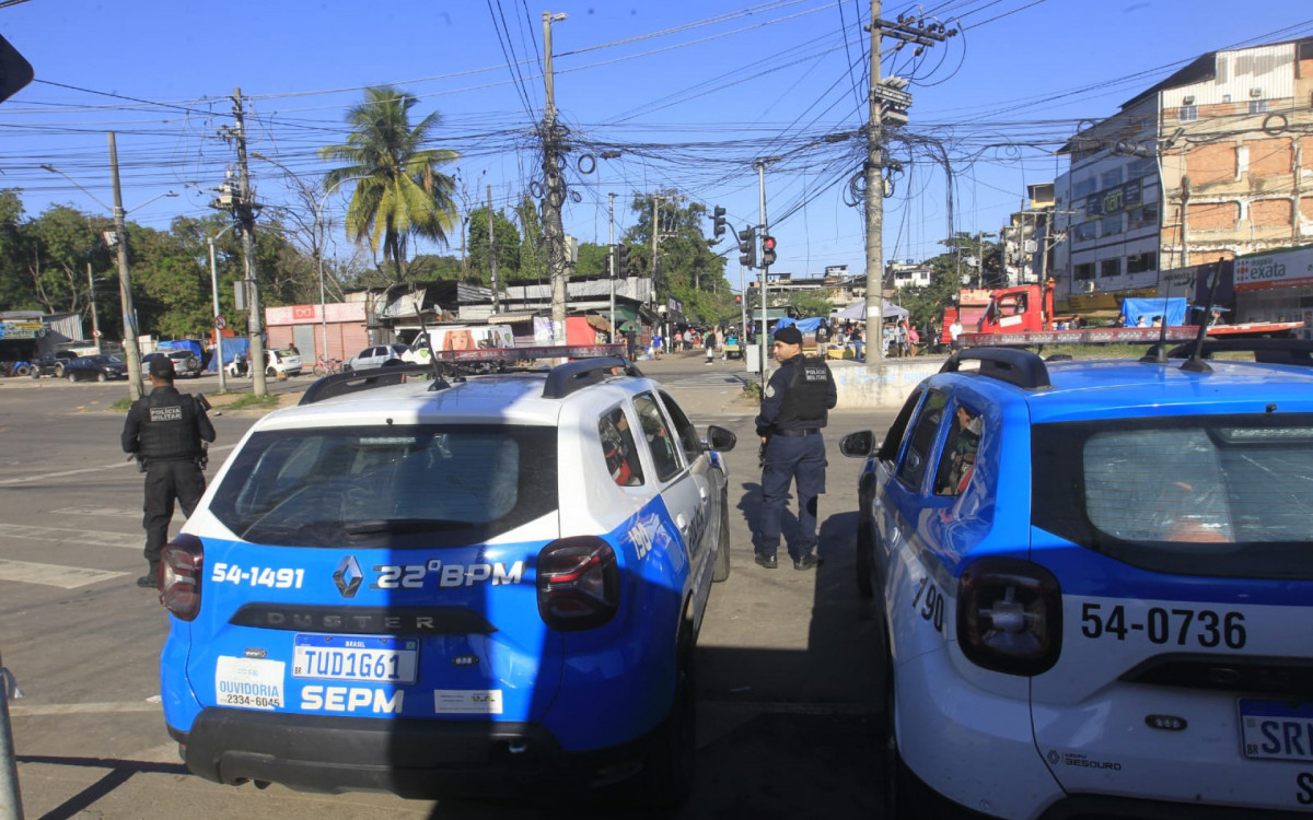 Polícia Militar reforçou o policiamento em Rio das Pedras, nesta sexta-feira